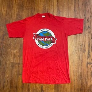 Vintage Single Stitch Nashville‎ Country Music Fan Fair T Shirt Size S/M